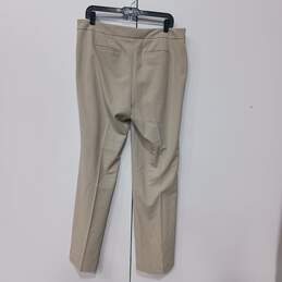 Calvin Klein Women's Tan Classic Fit Dress Pants Size 12 alternative image