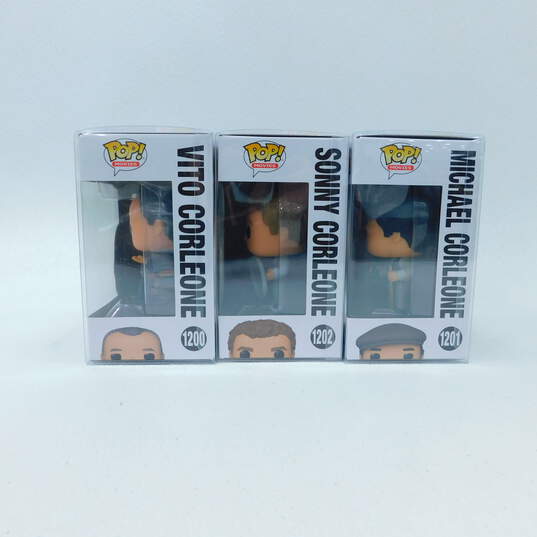 Funko Pop! Movies The Godfather 50 Years 1200 Vito Corleone, 1201 Micahel Corleone, and 1202 Sonny Corleone (Set of 3) image number 2