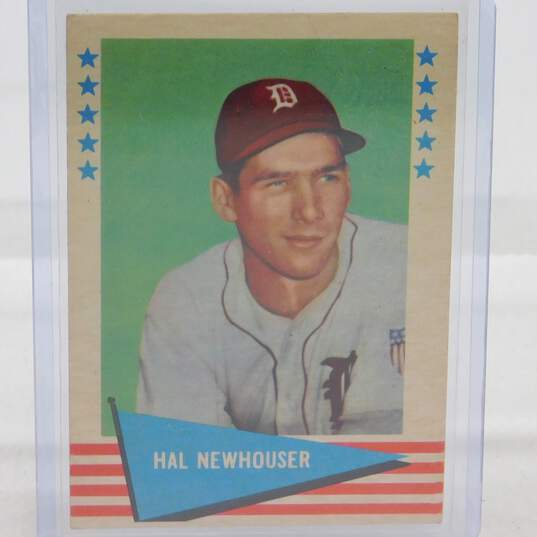 1961 HOF Hal Newhouser Fleer Baseball Greats Detroit Tigers image number 1