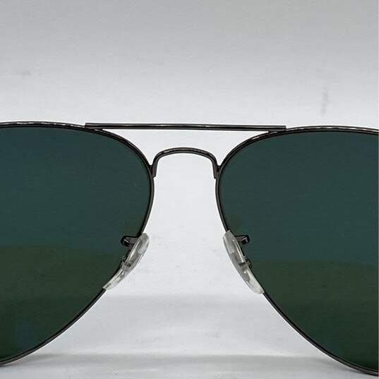 Ray Ban Large Aviator Polarized Sunglasses Black image number 5