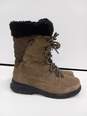 Kamik Waterproof Brown And Black Snow Boots Size 8 image number 2