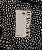 Nine West Black w/ White Animal Print Long-Sleeve Blouse Size 2X W/ Tag image number 5