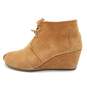 Toms Suede Desert Wedge Taupe 8.5 image number 2
