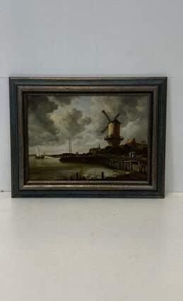 Windmil at Wijk bji Duurstede Print by Jacob Van Ruisdael Framed
