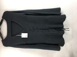LC Lauren Conrad Solid Black Faux Leather Pants Size M - 66% off