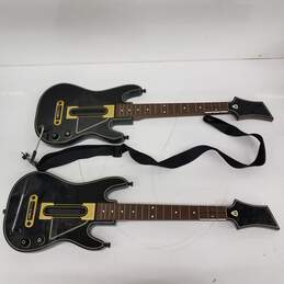Activision Guitar Hero Wireless Guitar Controllers x2 (Untested)