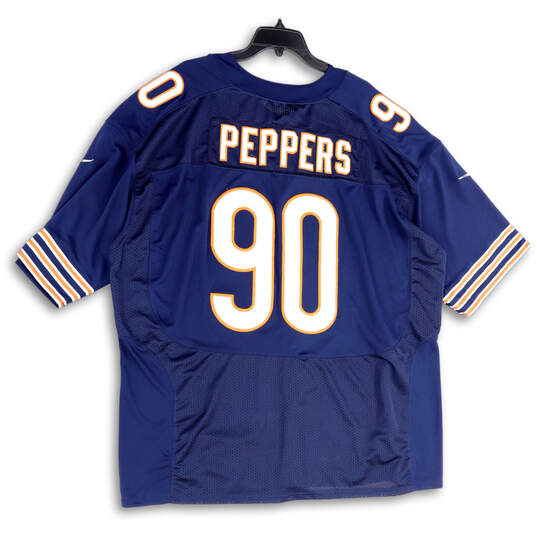 NWT Mens Blue Chicago Bears #90 Julius Peppers NFL Footboll Jersey Size 60 image number 2