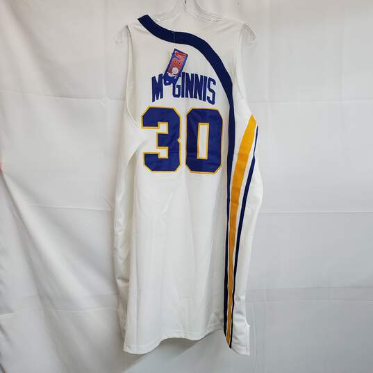 Mitchell & Ness Indiana Pacers White 'MCGINNIS' on Back Sz 56 NWT image number 3