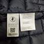 MEN'S SAVE THE DUCK BLACK PUFFER ZIP UP JACKET SIZE S NWT image number 5