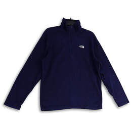 The North Face Flashdry XD Mens Medium 1/4 Zip Pullover Shirt Blue