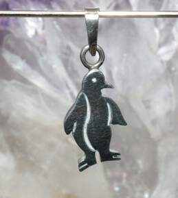Taxco Sterling Silver Penguin Pendant