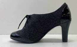 Giani Bernini Patent Wool Mix Lace Up Pumps Black 5.5 alternative image