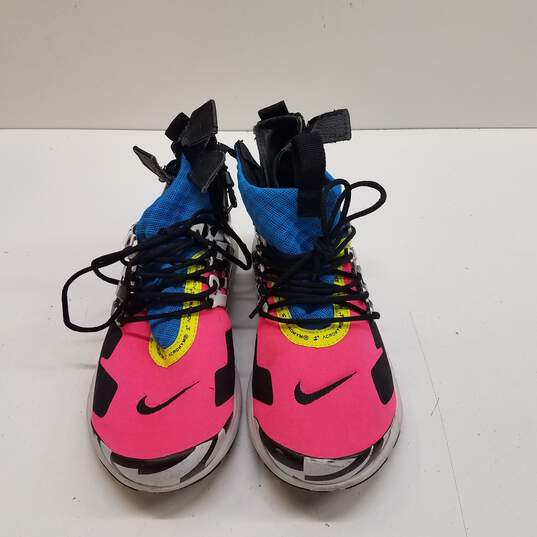 Nike Air Presto Mid Utility Acronym Sneakers Multicolor 6.5 image number 5