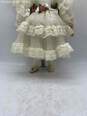 Seymour Mann The Connoisseur Collection Porcelain Doll In Beige Dress With Hat image number 6