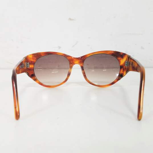 Emmanuelle Khanh Paris Tort Round Sunglasses image number 3