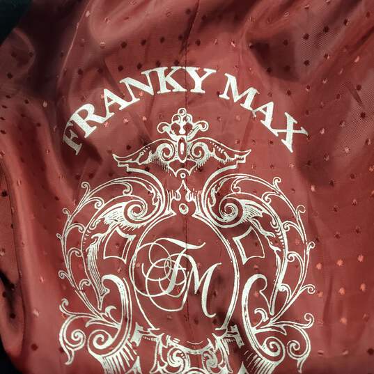 Franky Max Men Black Velvet Sport Coat XL NWT image number 1