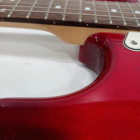 Ruby Red Stagg Guitar in case image number 5