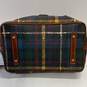 Dooney & Bourke Tartan Plaid Satchel Multicolor image number 3