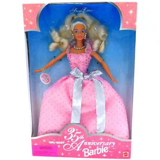 Buy the 1997 Mattel 35th Anniversary Barbie Doll Walmart Exclusive