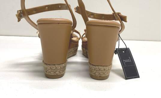 LOB Footwear Studded Wedge Sandals Heels Shoes Size 7 image number 4