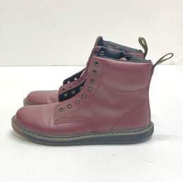 Dr. Martens Malky J Burgundy Combat Boots Women's Size 5 alternative image