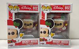 Funko Pop! Disney Holiday Mickey Mouse 612 Lot Of 2