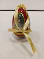 Mr. Christmas Egg-shaped Trinket Musical Ornament IOB image number 6