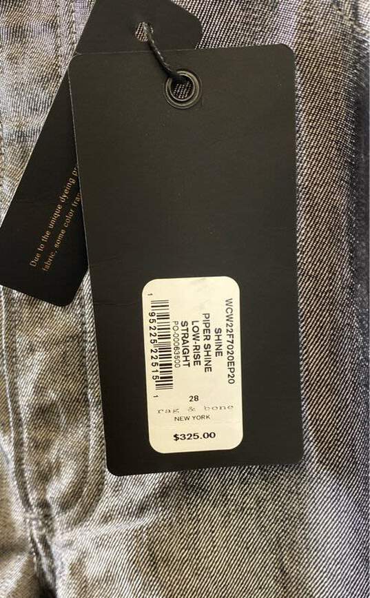 Rag & Bone Gray Jeans - Size X Small image number 3
