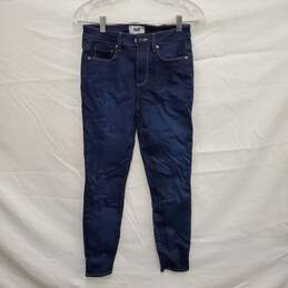 PAIGE WM's Hoxton Ankle Skinny Blue Denim Jeans Size 26 x 25