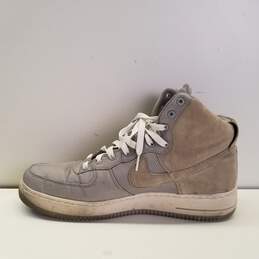 Nike Air Force 1 High Premium 386161-008 Gray Sneakers Men's Size 12 alternative image
