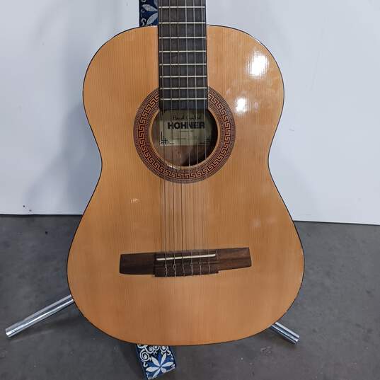 Brown Acoustic Guitar w/ Strap image number 2
