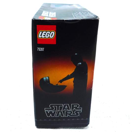 Sealed Disney Lego Brick Headz Star Wars Mandalorian 75317 Building Toy Set image number 5