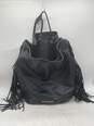 Victoria Secret Black Bucket Style Handbag image number 1