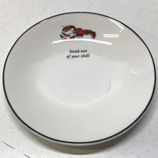 Set of 4 Lenox Kate Spade Concord Square Tidbit Plates 6in image number 4