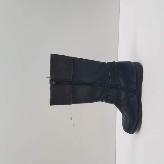 Buy the Michael Michael Kors Shoes | Michael Michael Kors Girls' Riding  Boots | Color: Black/Brown | Size: 10C | GoodwillFinds