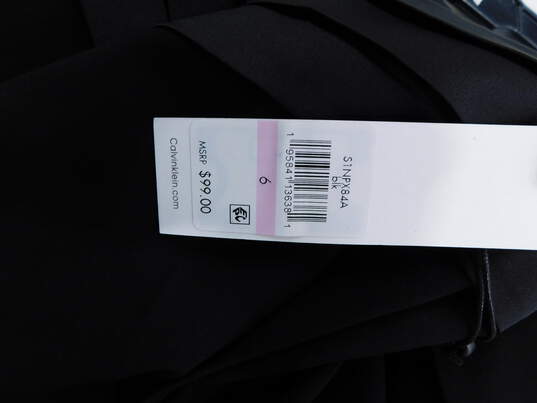 Calvin Klein Women's Black Suit Pants Size 6 New With Tag image number 5
