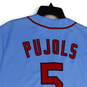 Mens Blue Red St. Louis Cardinals Albert Pujols #5 MLB Jersey Size XL image number 4