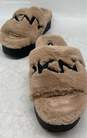 DKNY Womens Brown Black Fur Shoes Size 8.5M image number 3