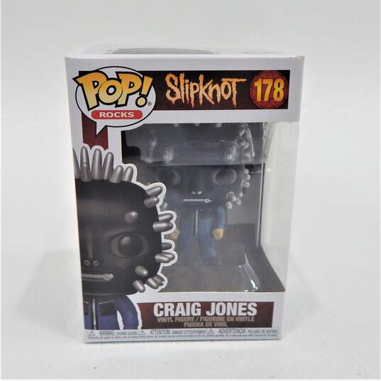 Funko Pop Rocks Slipknot Craig Jones 178 IOB image number 1
