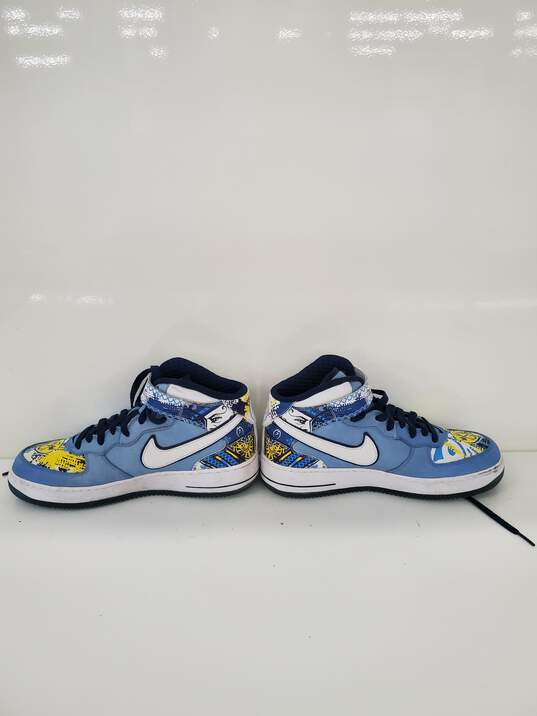 Buy the Men Nike Air Force 1 Mid Michael Vick Shoes size-9