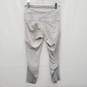 Lululemon Athletica WM's Gray Stripped High Rise Scalloped Hem Leggings Size 8 image number 2