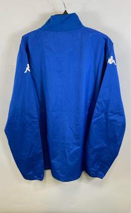 NWT Kappa Mens Blue Polyester Regular Fit Long Sleeve Pullover Jacket Size XL alternative image