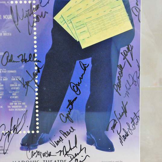 Victor Victoria Broadway Musical Cast Signed Poster Julie Andrews image number 3