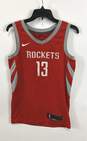 Nike NBA Rockets Harden #13 Red Jersey - Size Small image number 1
