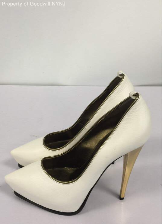 SAM EDELMAN WOMEN'S PLATFORM SHOES-WHITE-SZ 41(EU) image number 2