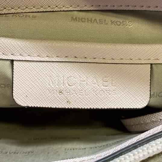 Michael Kors Pink Leather Laptop Tablet Tote Bag image number 6