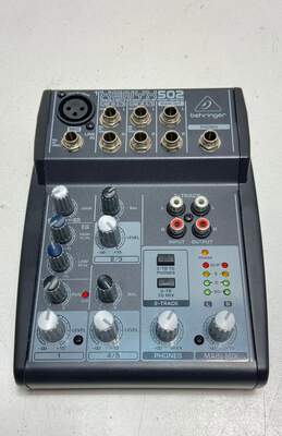 Behringer Xenyx 502 Mixer-SOLD AS IS, UNTESTED, NO POWER CABLE