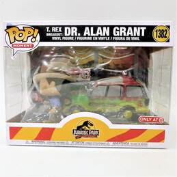 Funko Pop! Moment 1382 Jurassic Park 30th Anniversary T. Rex Breakout: Dr. Alan Grant (Target Exclusive)
