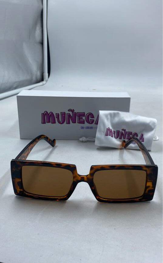 Muneca By Nixie + Olivia Brown Sunglasses - Size One Size image number 2