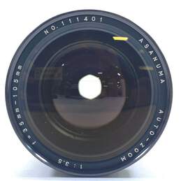 Asanuma Auto Zoom f=35mm-105mm 1:3.5 Zoom Camera Lens alternative image